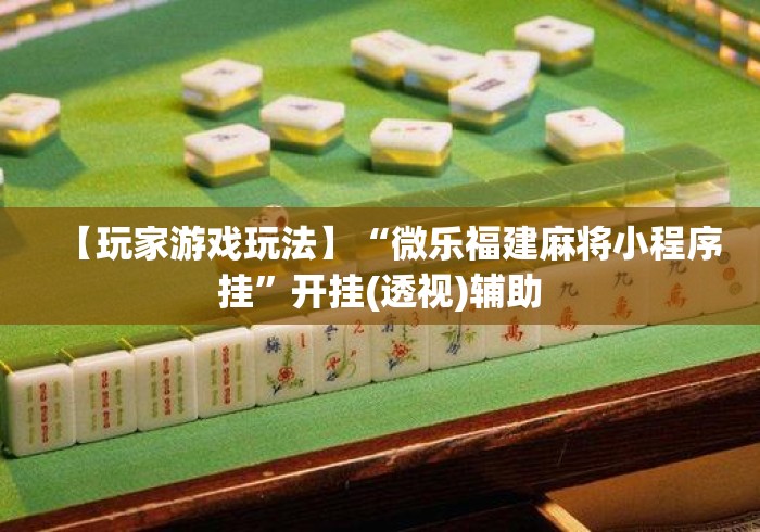 【玩家游戏玩法】“微乐福建麻将小程序挂”开挂(透视)辅助