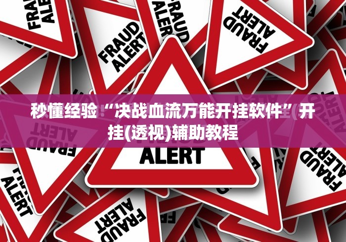 秒懂经验“决战血流万能开挂软件	”开挂(透视)辅助教程