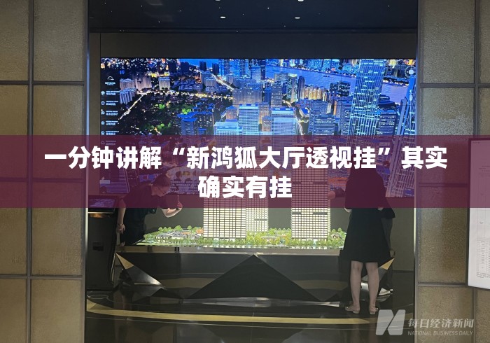 一分钟讲解“新鸿狐大厅透视挂”其实确实有挂