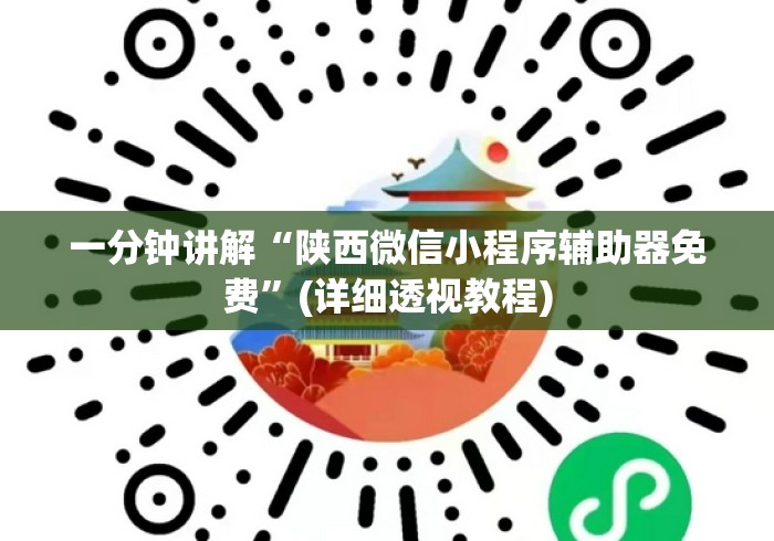 一分钟讲解“陕西微信小程序辅助器免费	”(详细透视教程)