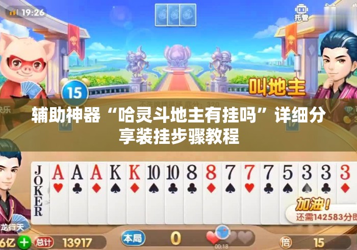 辅助神器“哈灵斗地主有挂吗”详细分享装挂步骤教程