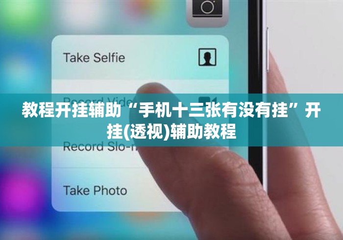 教程开挂辅助“手机十三张有没有挂”开挂(透视)辅助教程