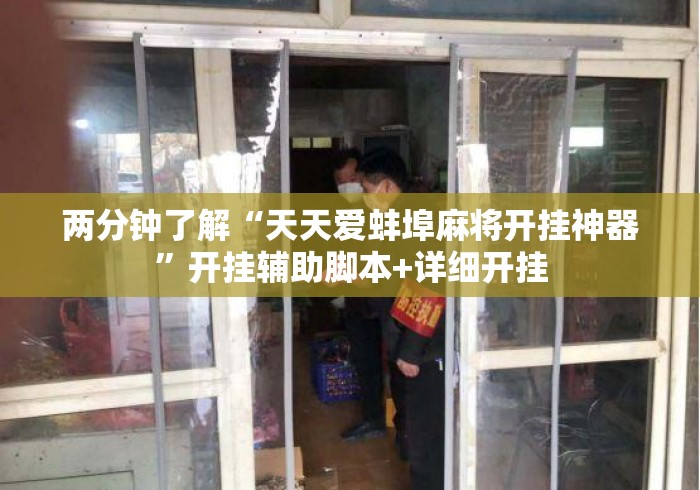 两分钟了解“天天爱蚌埠麻将开挂神器”开挂辅助脚本+详细开挂
