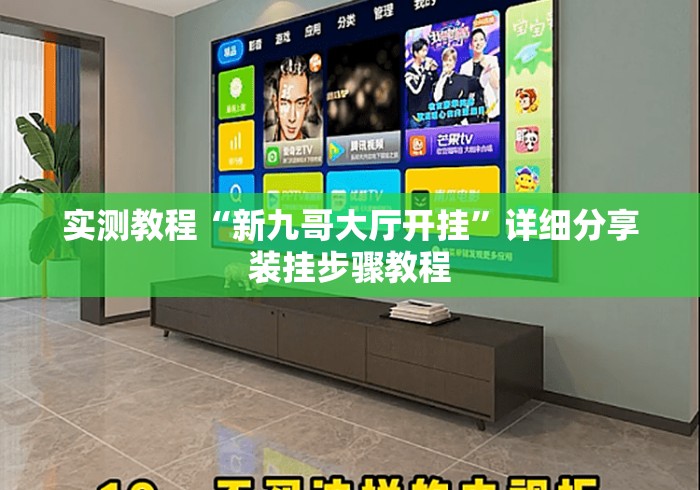 实测教程“新九哥大厅开挂”详细分享装挂步骤教程