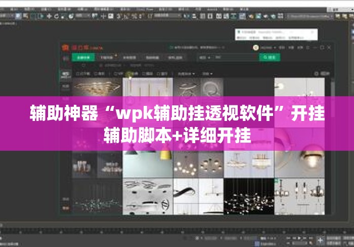 辅助神器“wpk辅助挂透视软件”开挂辅助脚本+详细开挂