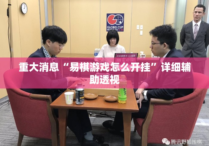重大消息“易棋游戏怎么开挂”详细辅助透视
