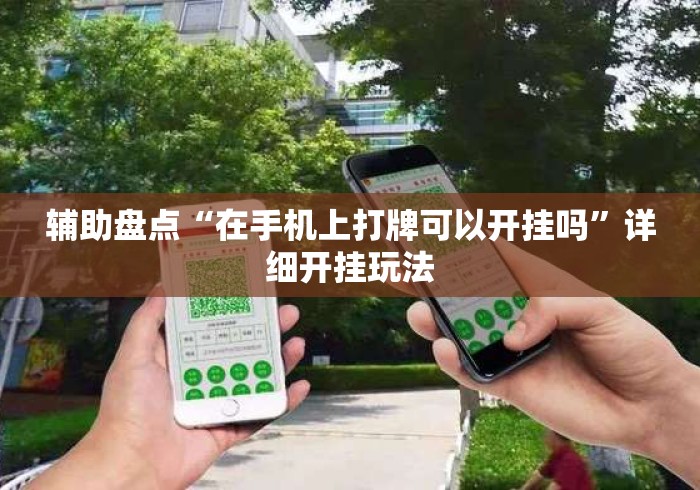辅助盘点“在手机上打牌可以开挂吗”详细开挂玩法
