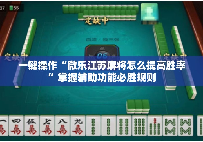一键操作“微乐江苏麻将怎么提高胜率”掌握辅助功能必胜规则