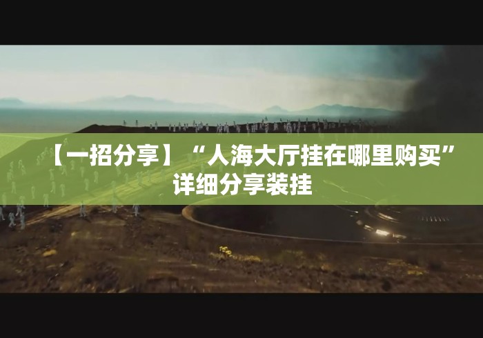 【一招分享】“人海大厅挂在哪里购买”详细分享装挂