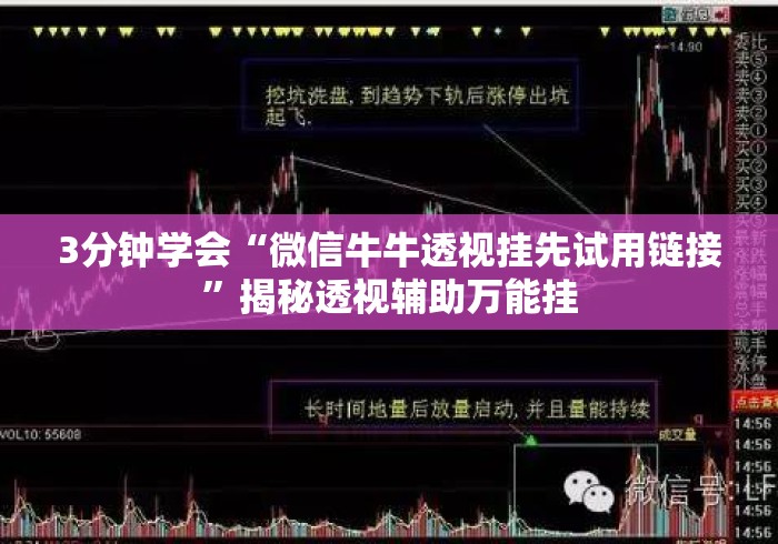 3分钟学会“微信牛牛透视挂先试用链接”揭秘透视辅助万能挂