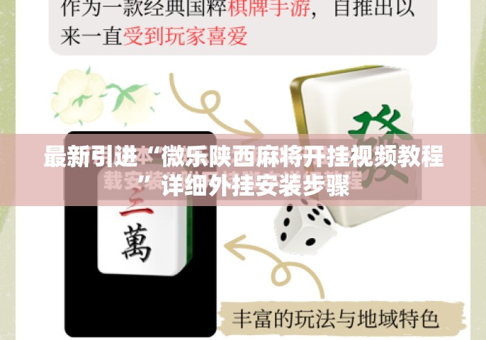 最新引进“微乐陕西麻将开挂视频教程	”详细外挂安装步骤
