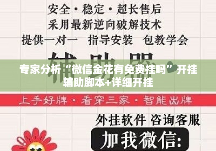 专家分析“微信金花有免费挂吗”开挂辅助脚本+详细开挂