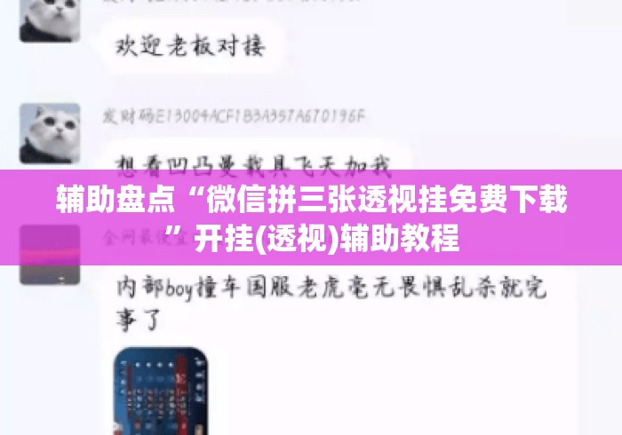 辅助盘点“微信拼三张透视挂免费下载”开挂(透视)辅助教程
