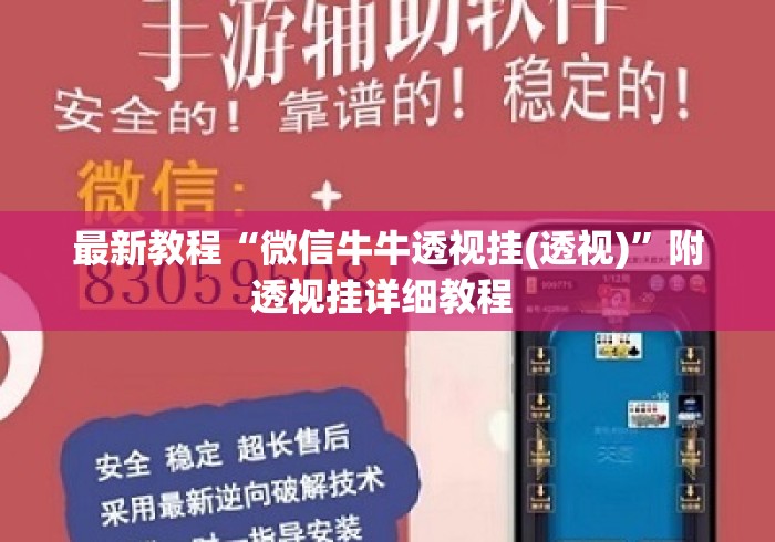 最新教程“微信牛牛透视挂(透视)”附透视挂详细教程 