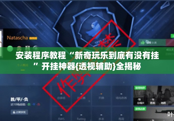 安装程序教程“新奇玩乐到底有没有挂”开挂神器{透视辅助}全揭秘