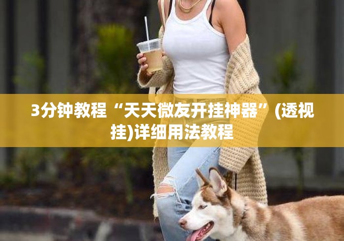 3分钟教程“天天微友开挂神器	”(透视挂)详细用法教程