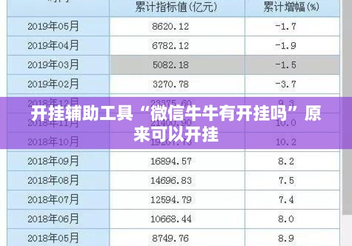 开挂辅助工具“微信牛牛有开挂吗”原来可以开挂
