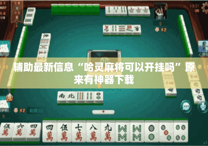 辅助最新信息“哈灵麻将可以开挂吗”原来有神器下载