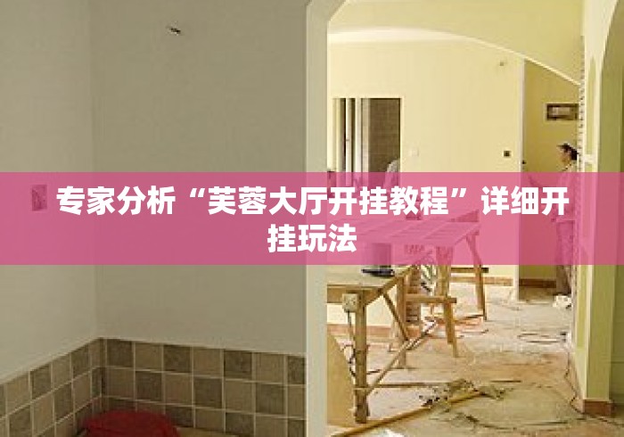 专家分析“芙蓉大厅开挂教程”详细开挂玩法