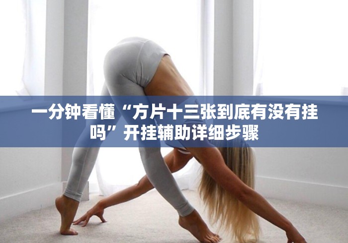 一分钟看懂“方片十三张到底有没有挂吗	”开挂辅助详细步骤