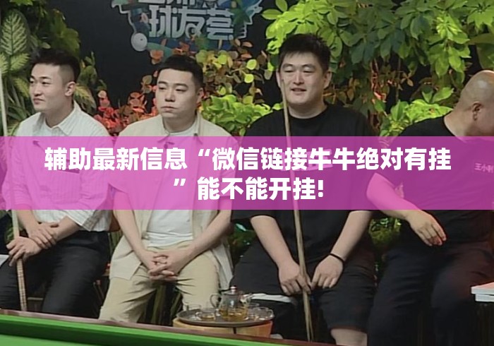 辅助最新信息“微信链接牛牛绝对有挂”能不能开挂!