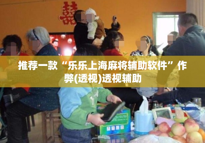 推荐一款“乐乐上海麻将辅助软件”作弊(透视)透视辅助