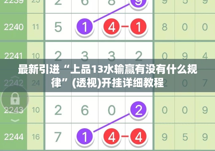教程解析“微乐海南麻将开挂神器”开挂(透视)辅助教程