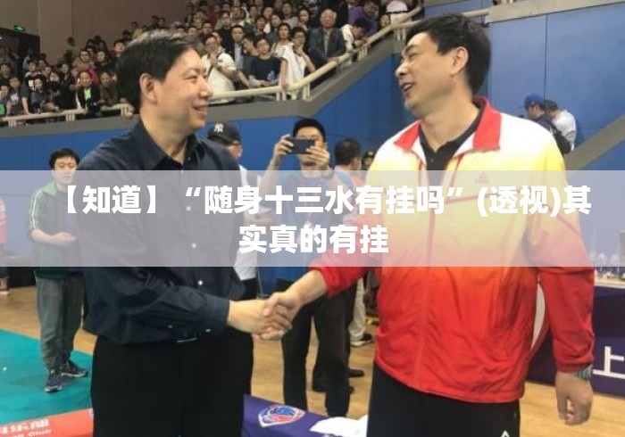 【知道】“随身十三水有挂吗”(透视)其实真的有挂