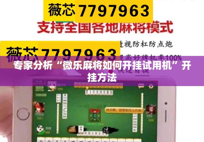 2026最新版下载“微乐山西麻将开挂教程”通用版下载教程！