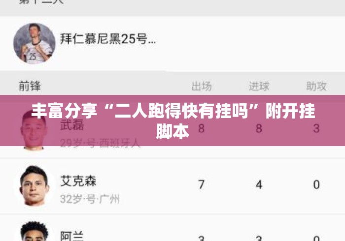 丰富分享“二人跑得快有挂吗”附开挂脚本