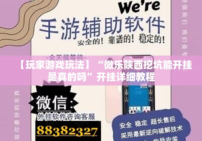 【玩家游戏玩法】“微乐陕西挖坑能开挂是真的吗	”开挂详细教程