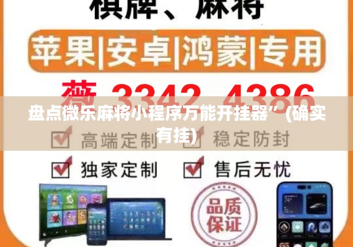 盘点微乐麻将小程序万能开挂器”(确实有挂)