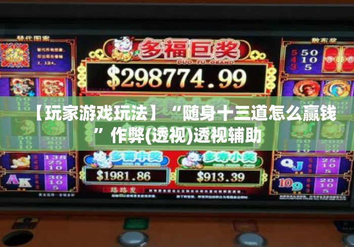 【玩家游戏玩法】“随身十三道怎么赢钱	”作弊(透视)透视辅助