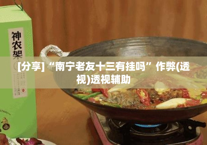 [分享]“南宁老友十三有挂吗	”作弊(透视)透视辅助