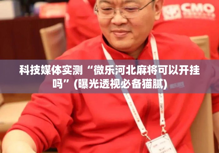 科技媒体实测“微乐河北麻将可以开挂吗”(曝光透视必备猫腻)