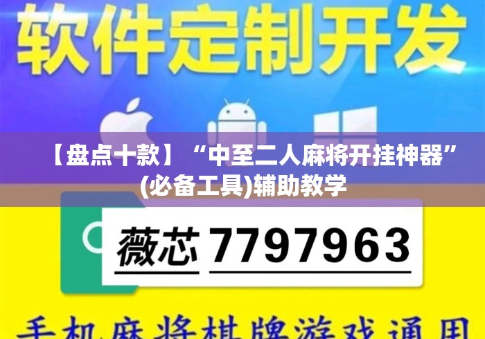 【盘点十款】“中至二人麻将开挂神器”(必备工具)辅助教学