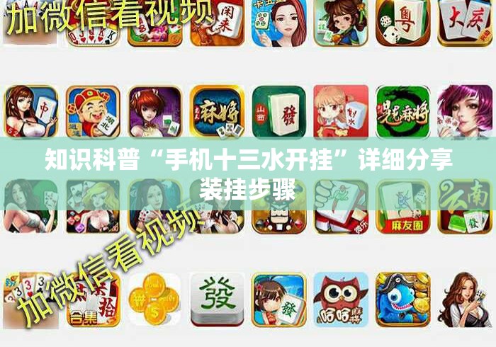 知识科普“手机十三水开挂”详细分享装挂步骤
