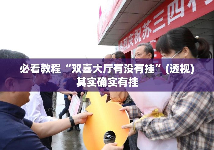 必看教程“双喜大厅有没有挂	”(透视)其实确实有挂