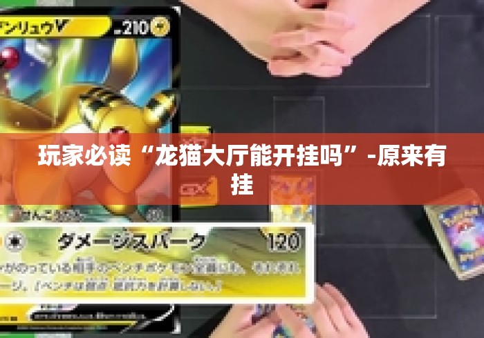 玩家必读“龙猫大厅能开挂吗”-原来有挂