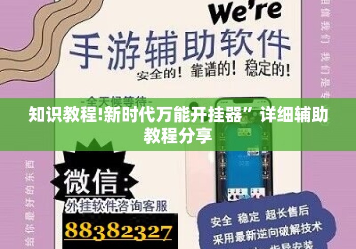 知识教程!新时代万能开挂器”详细辅助教程分享
