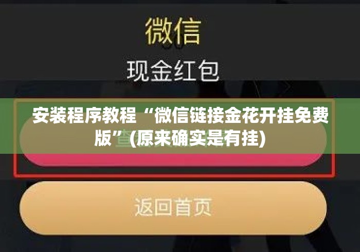 安装程序教程“微信链接金花开挂免费版	”(原来确实是有挂)