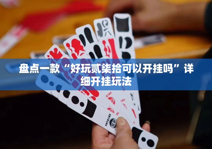 盘点一款“好玩贰柒拾可以开挂吗	”详细开挂玩法