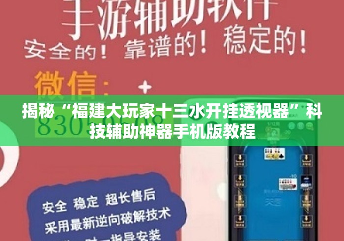 揭秘“福建大玩家十三水开挂透视器”科技辅助神器手机版教程
