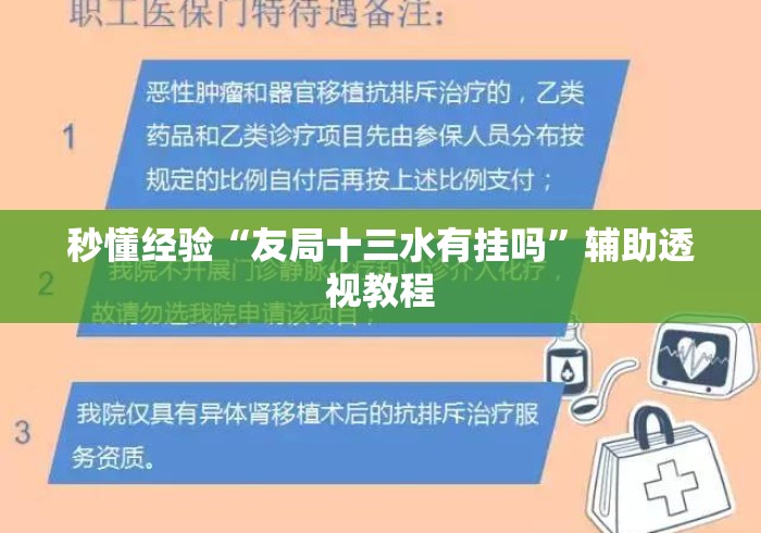 秒懂经验“友局十三水有挂吗”辅助透视教程