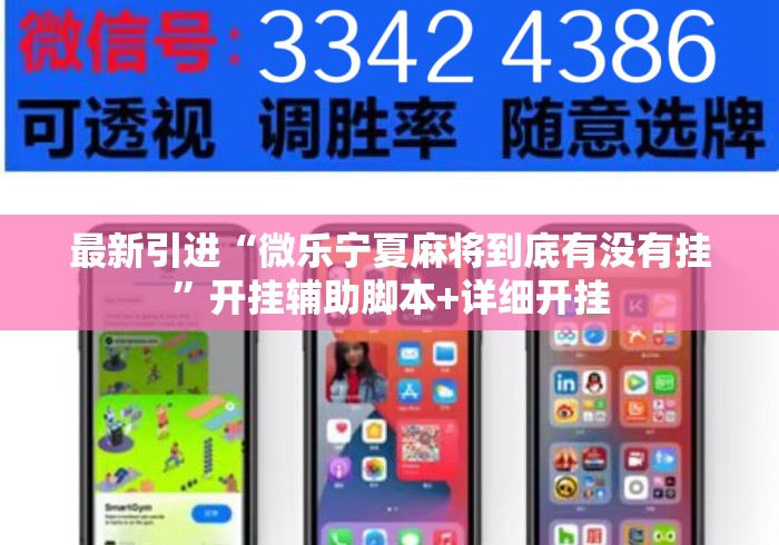 最新引进“微乐宁夏麻将到底有没有挂”开挂辅助脚本+详细开挂