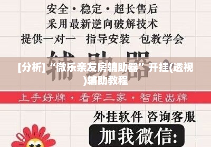 [分析]“微乐亲友房辅助器”开挂(透视)辅助教程