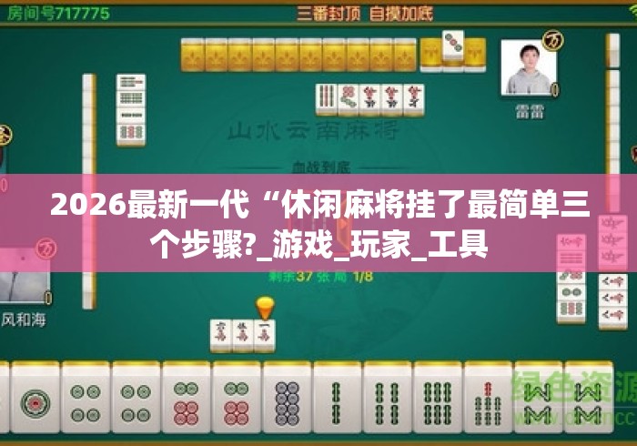 2026最新一代“休闲麻将挂了最简单三个步骤?_游戏_玩家_工具